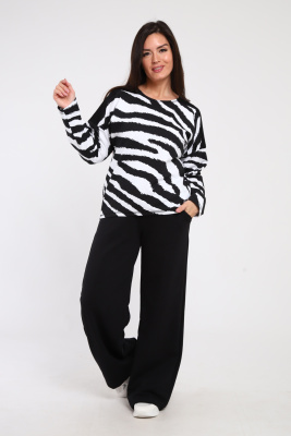 Костюм женский 24295 зебра