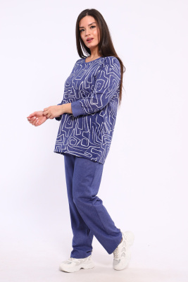 Костюм женский КБЖ0050 синий